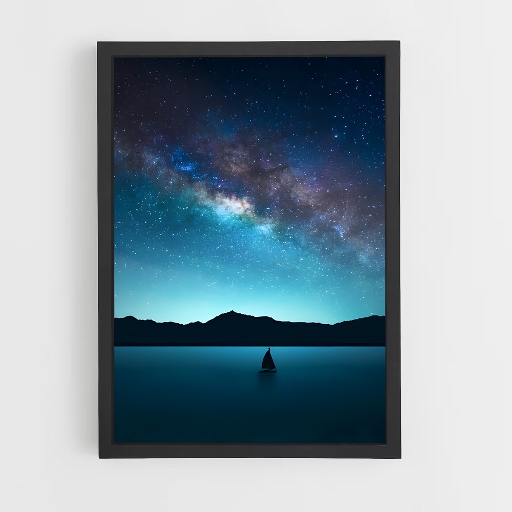 Poster Étoiles et Rames (vue 2)